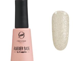 Rubber Base Glitter Gel Color Nr. 28 Oranjollie