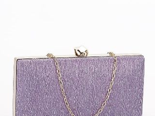 Geanta clutch mov cu sclipici ABYH-809 06