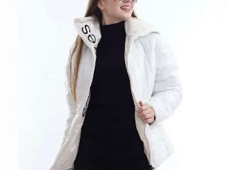 Geaca alb Oversize - cod 40730