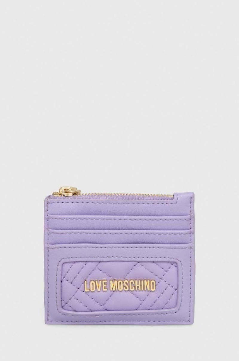 Love Moschino portofel femei, culoarea violet