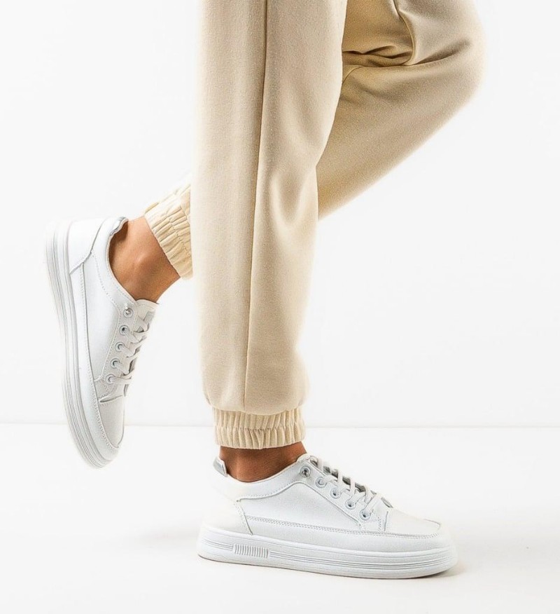 Sneakers dama Crane Argintii